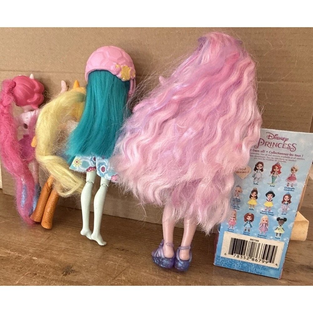 5 Lot McD’s My Little Pony Disney Princess Monster High Magic Mixies Unicorn - Picture 5 of 16